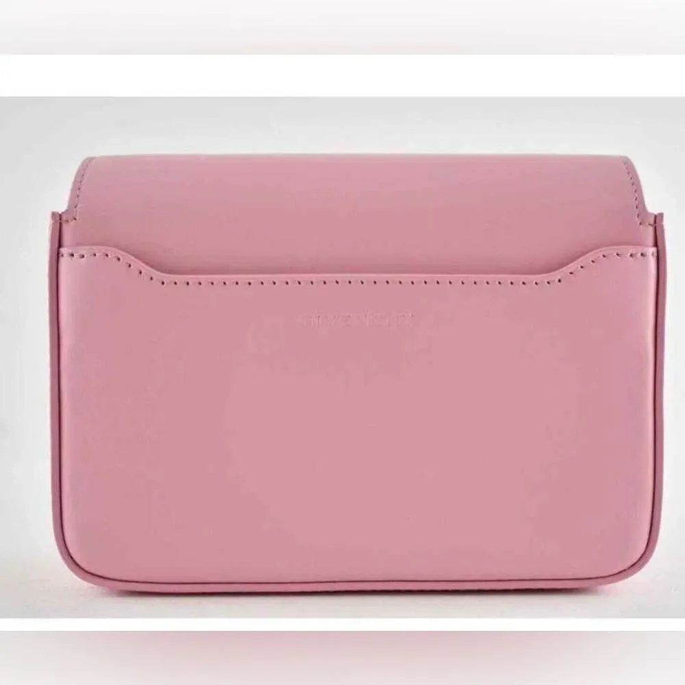 NEW 1860.00 GIVENCHY  4g Small Crossbody Leather - Baby Pink NO BOX DUSTBAG
